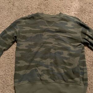 SO Women's Green Camouflage Sweatshirt